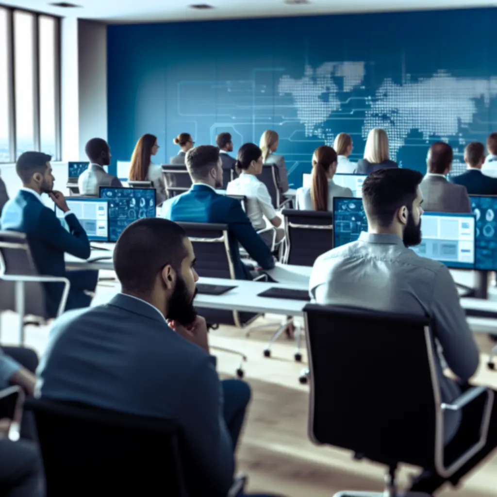 Sesja szkoleniowa z cyberbezpieczeństwa dla zespołu Gaming System Labs.