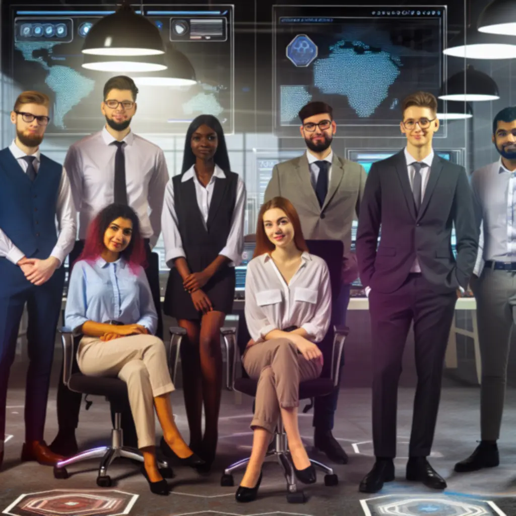 Zespół ekspertów Gaming System Labs podczas pracy nad rozwiązaniami technologicznymi