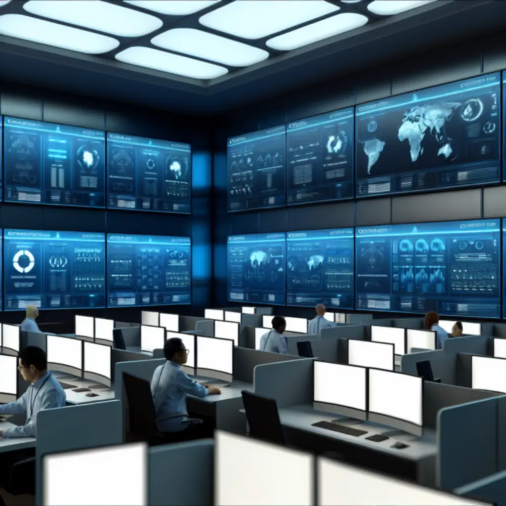 Centrum operacji bezpieczeństwa Gaming System Labs monitorujące w czasie rzeczywistym infrastrukturę gamingową.